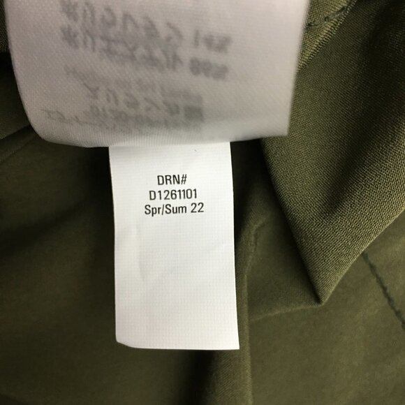 NEW Eddie Bauer Women's Pants Green Escapelite Slim Ankle Elastic Waist Large - Picture 11 of 12